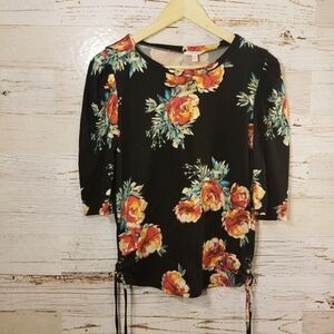 Persaya floral long sleeve top